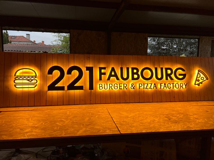 Backlight Signage build 6